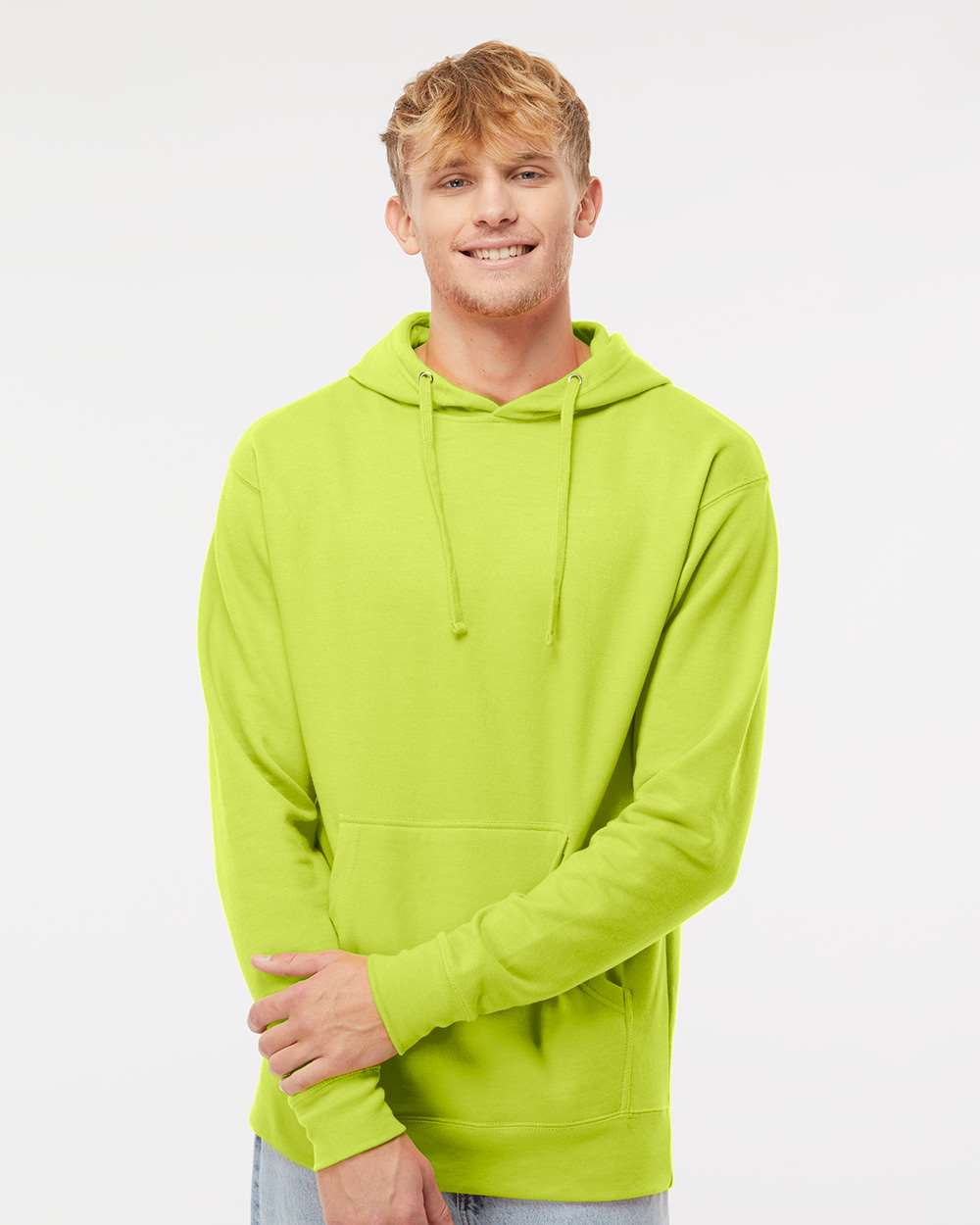 Midweight Hooded Pullover Sweatshirt